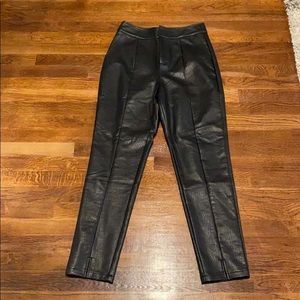 Faux Leather Pants